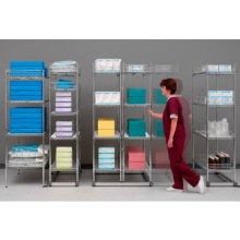 Rack d&#39;entreposage d&#39;affichage pour pharmacie NSF Hospital